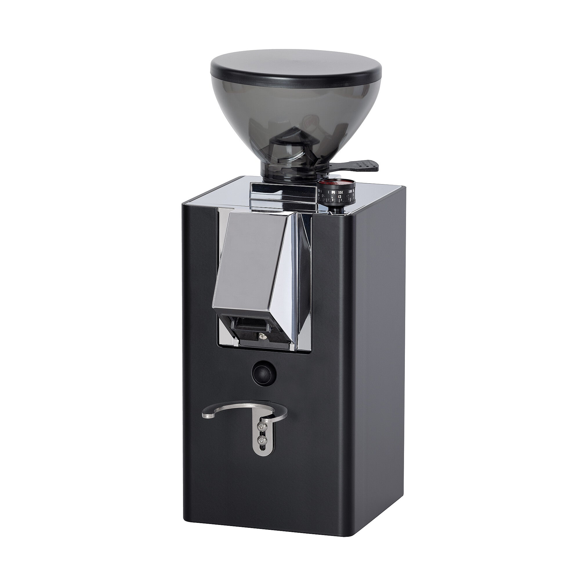 Premium Kube Mill Flat Burr Coffee Grinder - Black (Model LPGKBN02US) | Professional Espresso & Pour Over Coffee Grinding | Perfect for Home Baristas & Coffee Enthusiasts