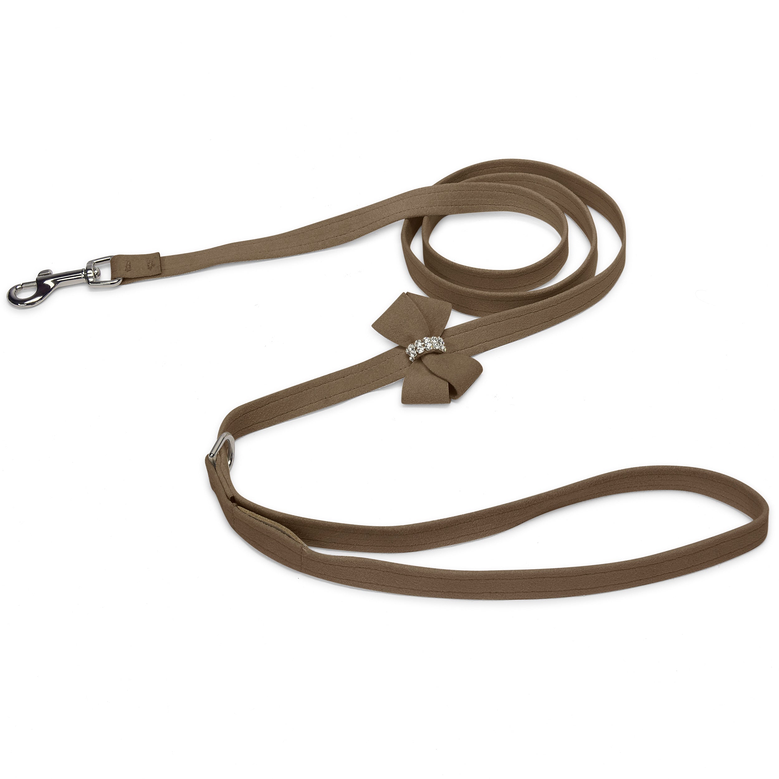 Nouveau Bow Dog Leash - Adjustable Pet Leash with Stylish Bow Design for Small & Medium Dogs - Perfect for Walks, Training & Fashionable Outfits