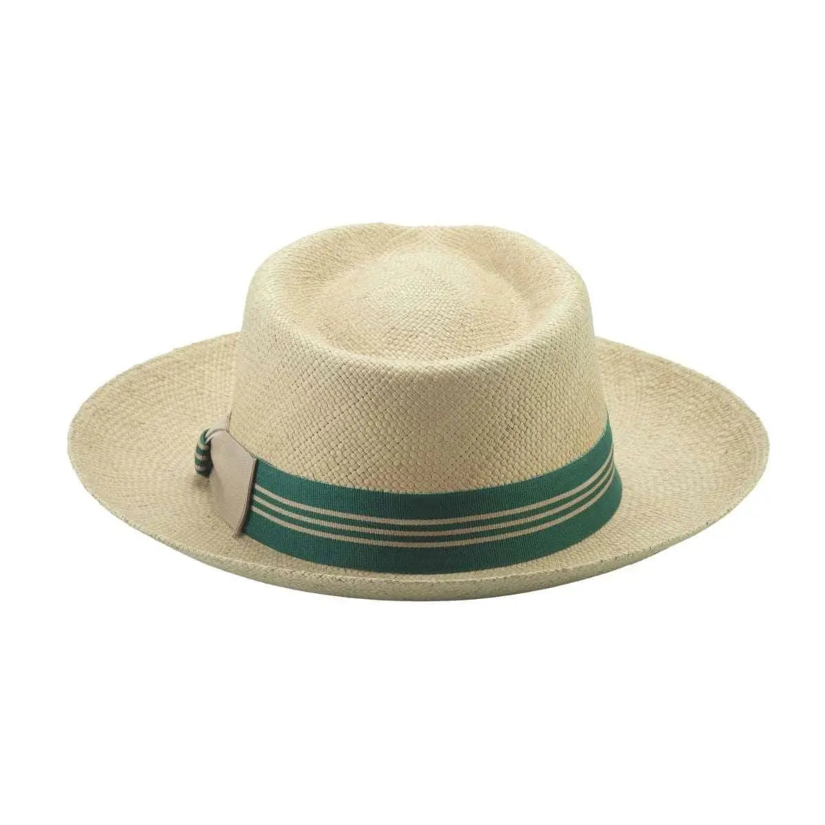 Bullhide Biscayne Panama Straw Fedora Hat for Men & Women - Summer Sun Protection, Beach & Outdoor Activities