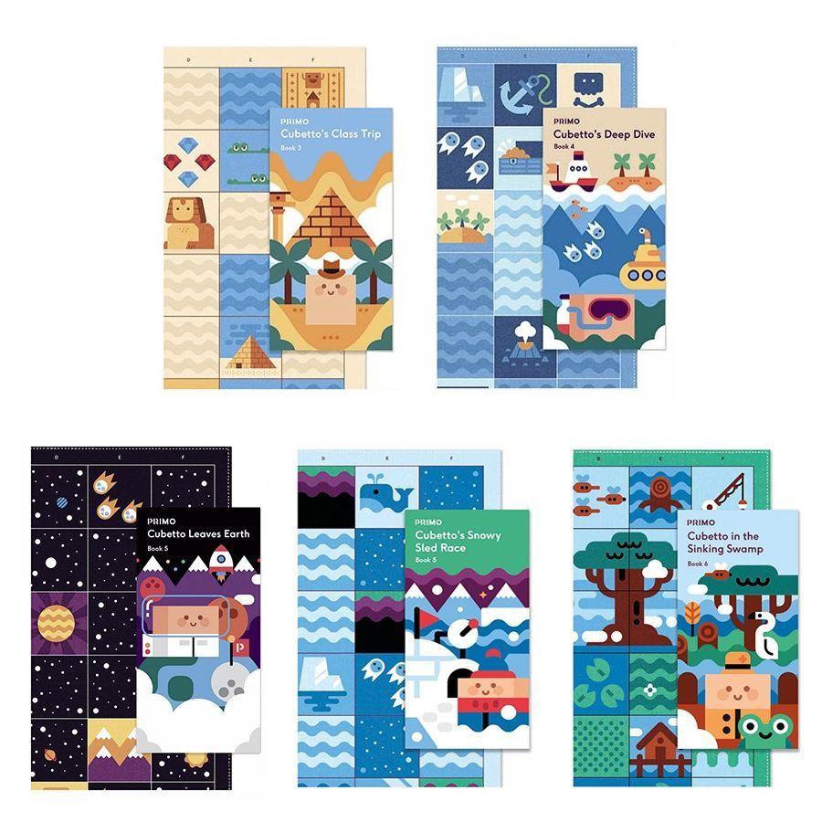 Cubetto Coding Playset Expansion Maps - Educational STEM Toy for Kids - Perfect for Home & Classroom Learning Activities