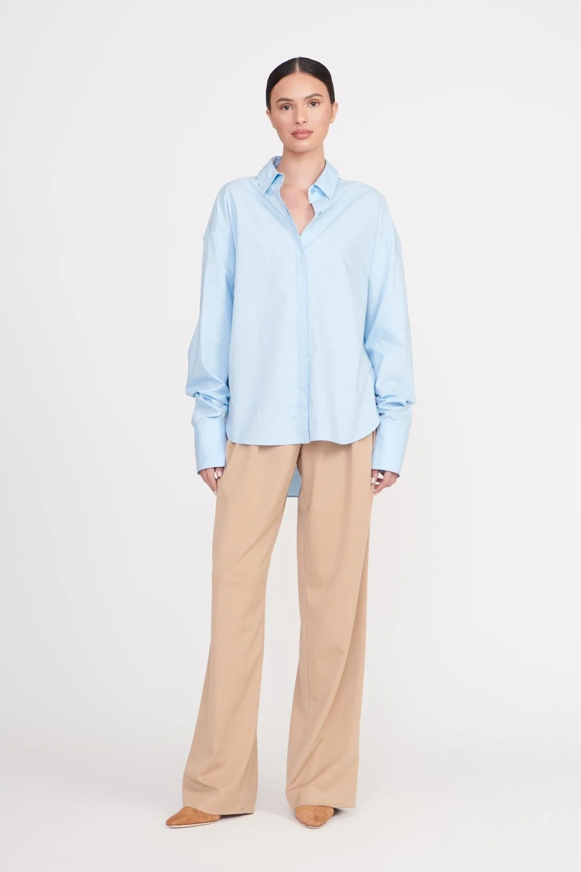 Premium Colton Shirt in French Blue | Classic Casual Button-Down for Men | Perfect for Office, Date Night & Weekend Outings