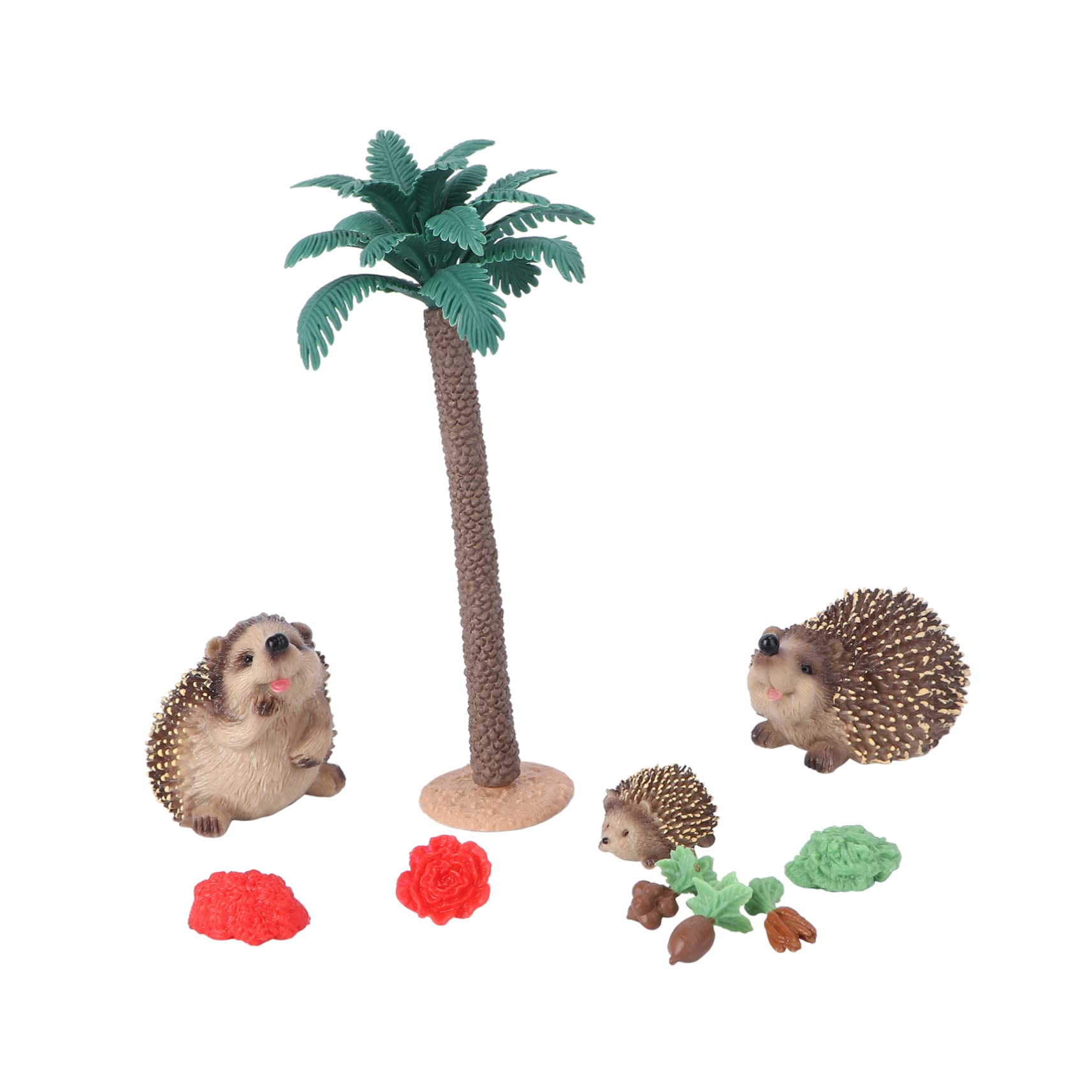 1 Set Cute Animal Figurines - Bunny, Farm & Forest Animal PVC Toys for Kids, Desktop Decor, Plant Accessories - Perfect for Playtime, Nursery Decor & Garden Ornaments