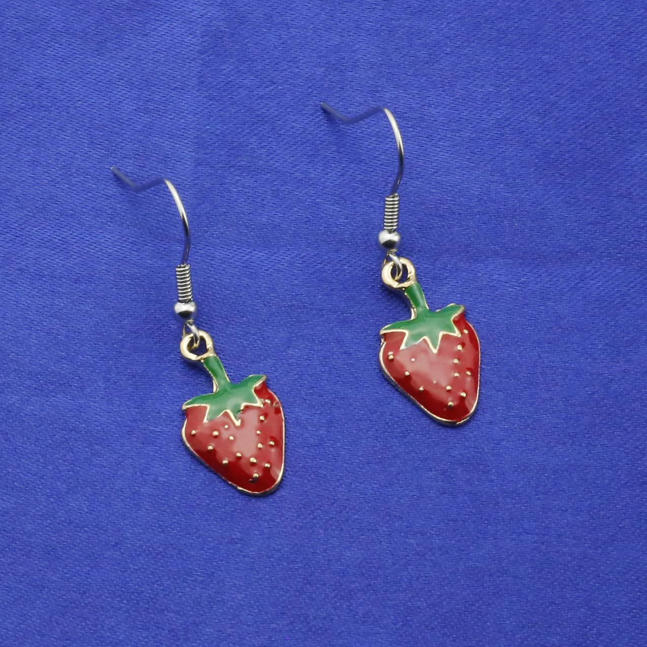 Stylish Tropical Fruit Crystal Earrings for Women - Pineapple, Cherry, Banana & Strawberry Designs | Perfect Summer Jewelry, Valentines Day Gift for Girls & Women | Great for Parties, Beach Outings & Casual Wear