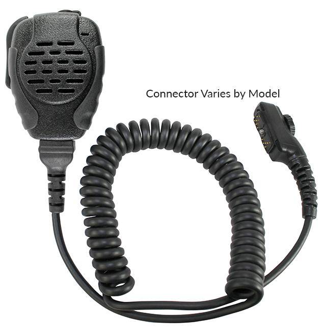 Heavy Duty Speaker Microphone SPM 2111 Trooper for Kenwood Two-Way Radios - Perfect for Construction, Security & Outdoor Adventures