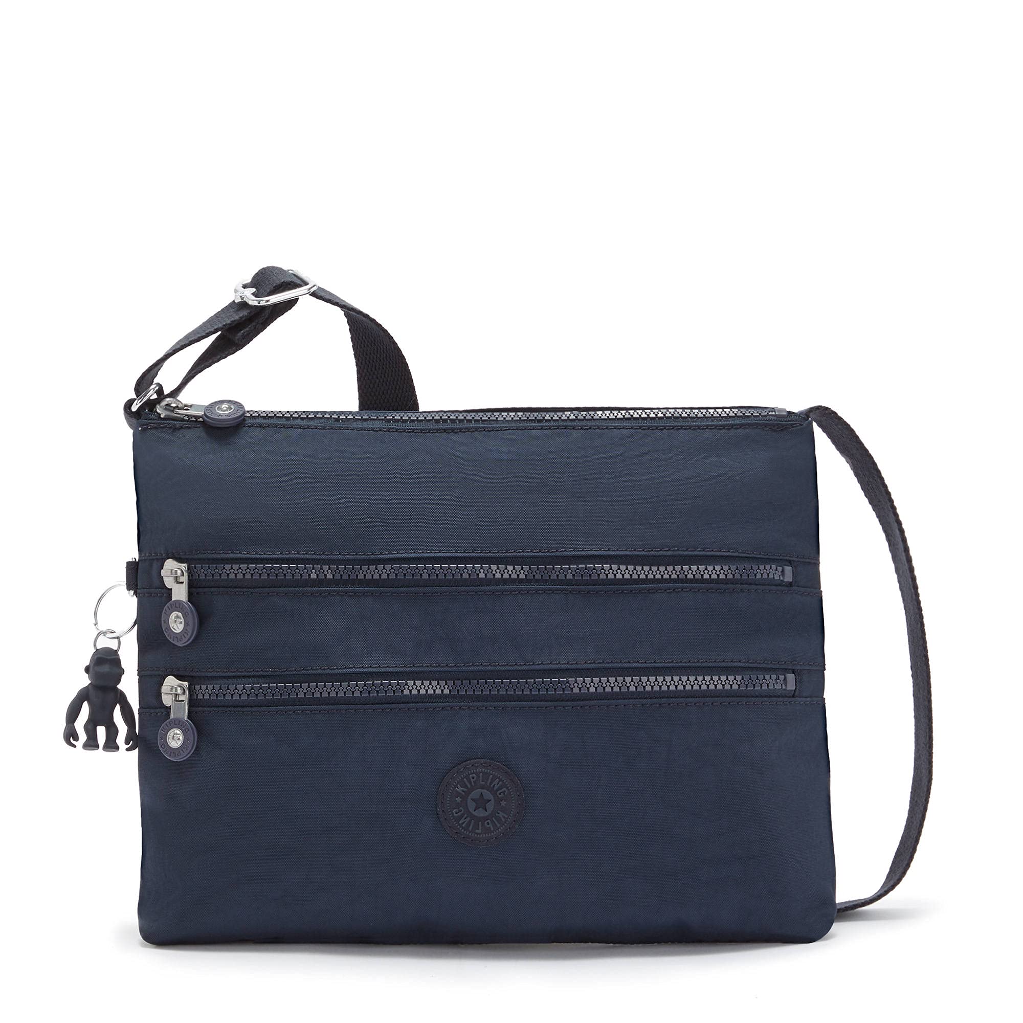 Kipling Alvar Crossbody Bag - Light Blue, Stylish & Durable for Women | Perfect for Travel, Work & Everyday Use