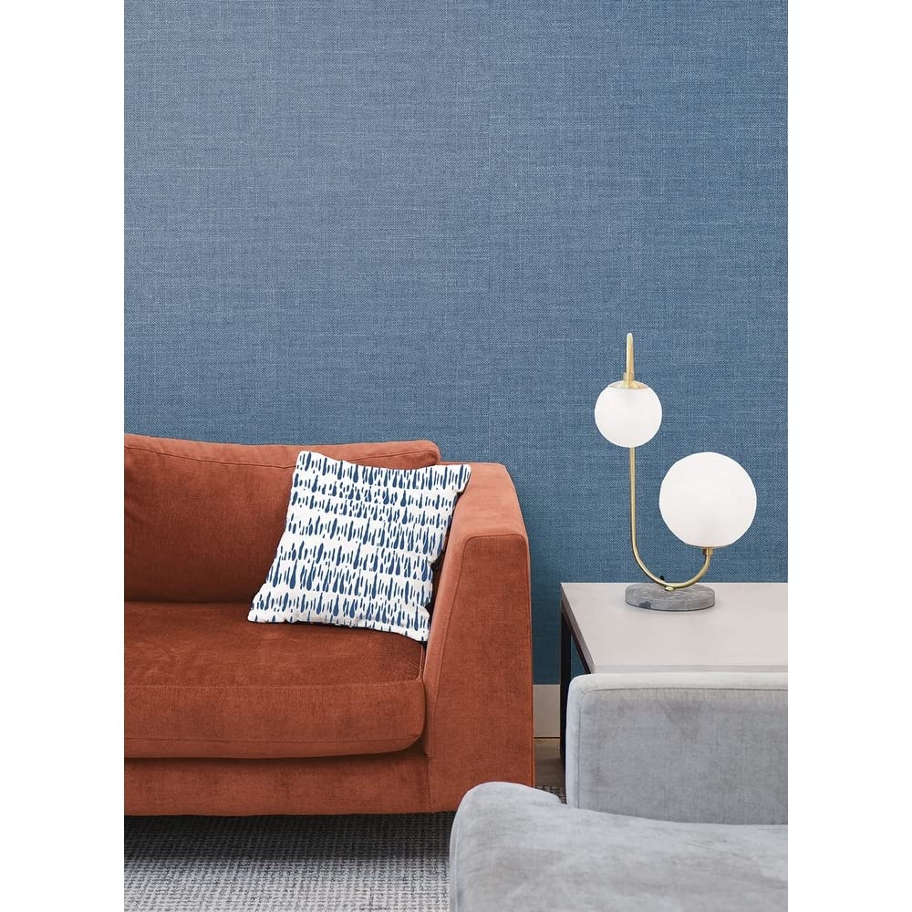Living with Art Hopsack Embossed Vinyl Unpasted Wallpaper - Wrought Iron Design - Peel & Stick DIY Home Decor for Bedroom, Living Room, Office