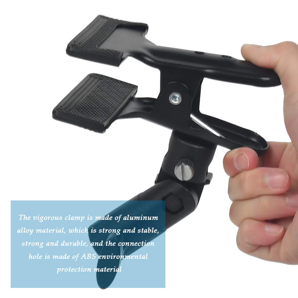 Heavy Duty Metal Reflector Holder Mount Clip with 1/4