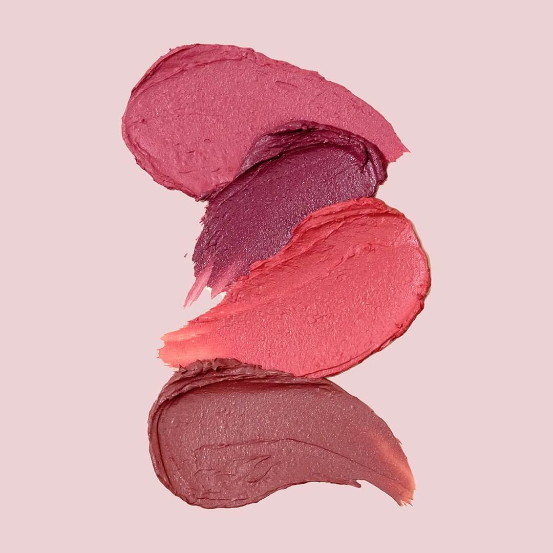 Silky Pout Creamy Lipstick - Hydrating Matte Lip Balm in Blushing Rosé for Soft, Plump Lips | Perfect for Daily Wear & Special Occasions