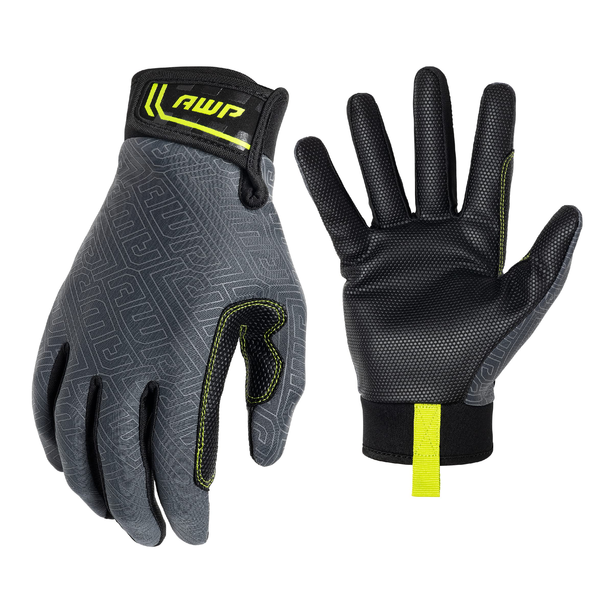 AWP Extreme Fit Work Gloves - Durable & Comfortable Safety Gloves for Construction, Gardening & DIY Projects - Perfect for Heavy Duty Work & Outdoor Activities