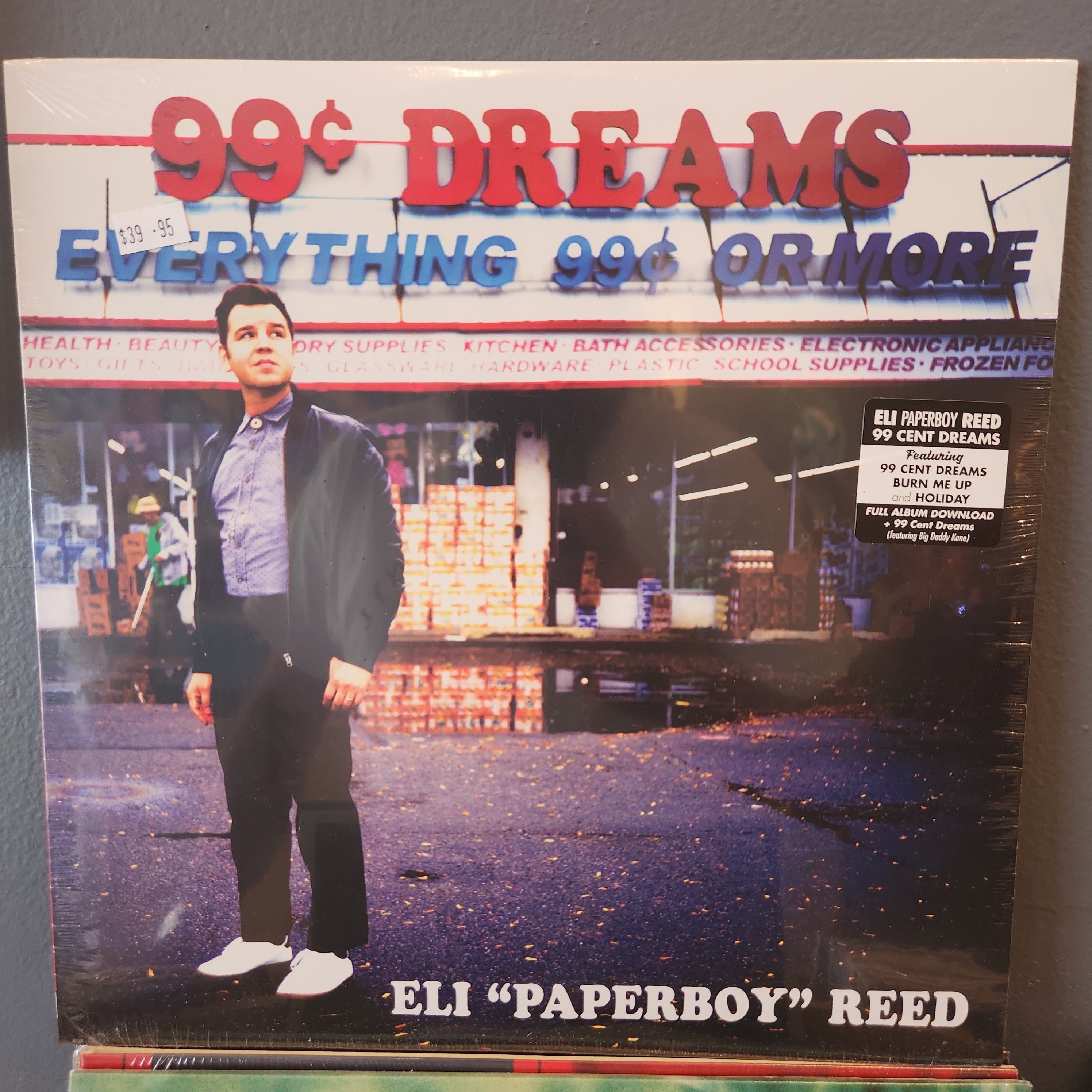 Eli Paperboy Reed - 99 Cent Dreams Vinyl LP Record | Classic Soul & R&B Music | Perfect for Collectors, Music Lovers & Vinyl Enthusiasts | Great for Home Listening, Gifts & Music Collections