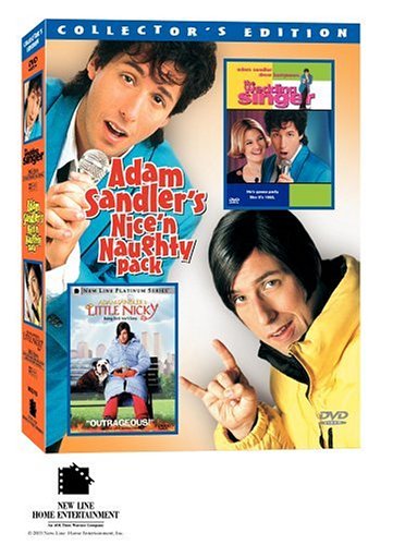 Adam Sandler DVD Gift Set - The Wedding Singer & Little Nicky - Romantic Comedy & Hilarious Adventure - Perfect for Movie Nights & Gifts for Fans