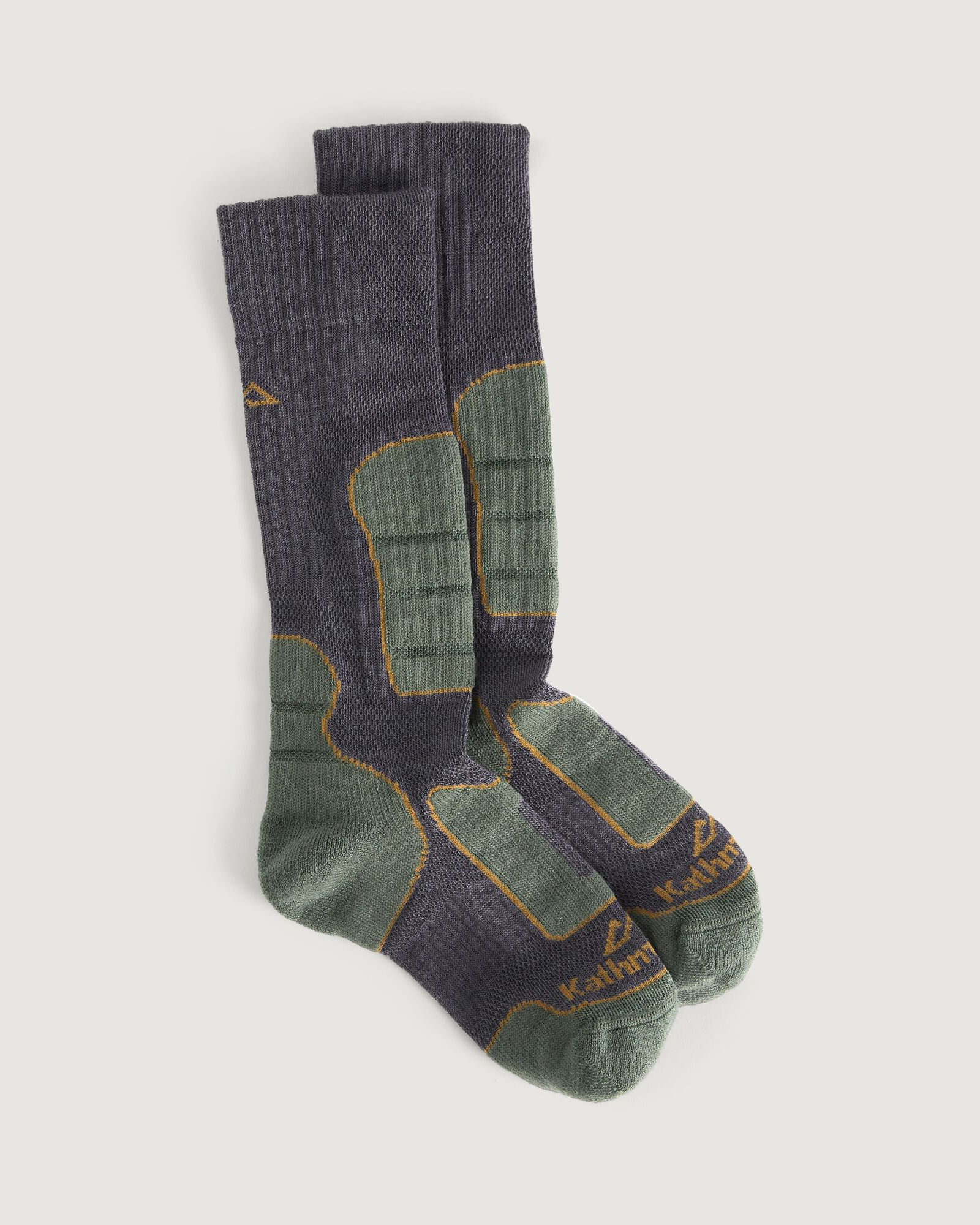 Kids' Snow Sport Socks - Warm Winter Hiking Socks for Boys & Girls - Dusk/Thyme/Golden Oak - Perfect for Skiing, Snowboarding & Outdoor Winter Activities