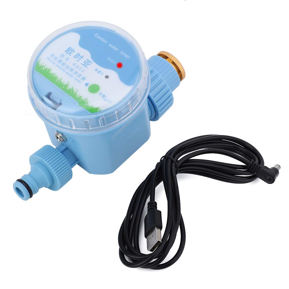 Smart WiFi Irrigation Timer with APP Remote Control - Automatic Watering System for Garden, Lawn & Yard - Adjustable Scheduling, Weatherproof Design for Outdoor Use