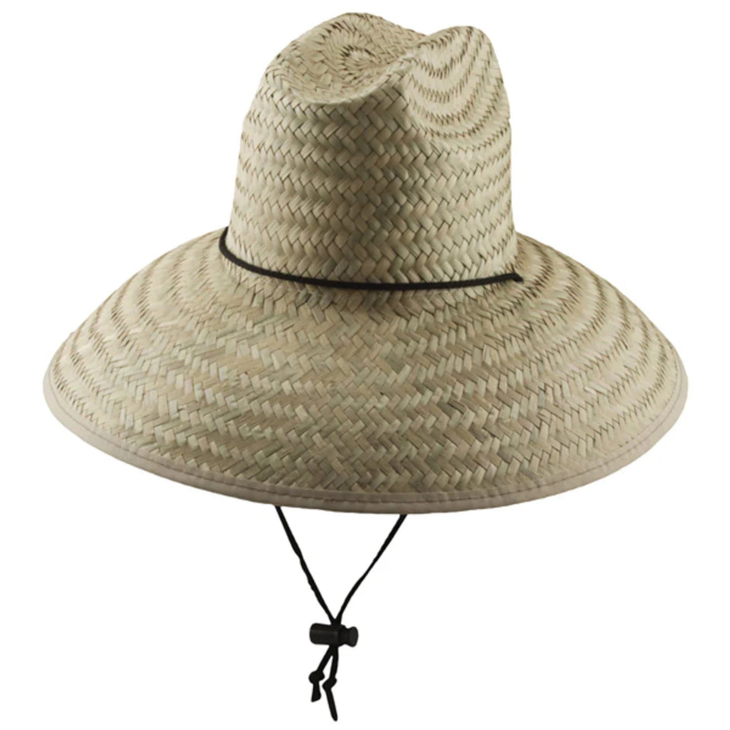 Dorfman Pacific Classic Lifeguard Straw Hat - Wide Brim Sun Protection for Beach, Pool & Outdoor Activities