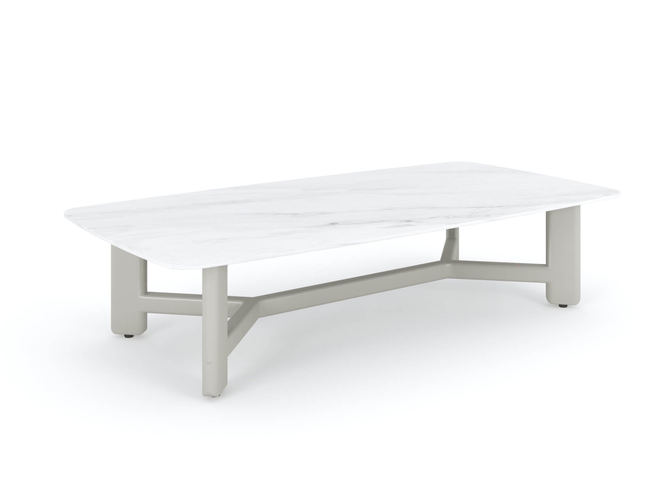 Modern Rectangle Coffee Table - Solid Wood Living Room Furniture for Home Decor, Office & Lounge Use