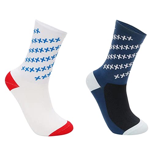 White & Blue