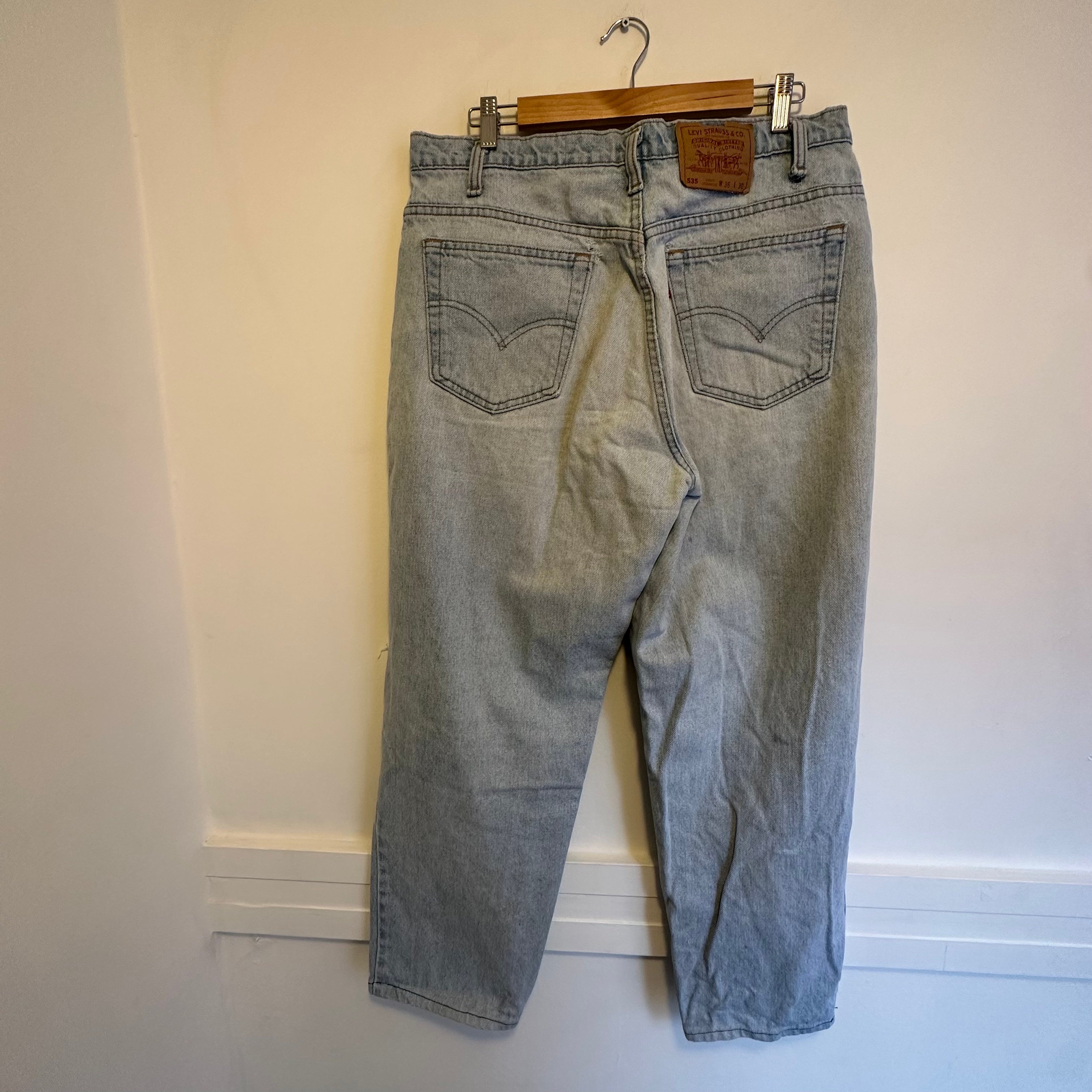 Levi's 501 Original Fit Men's Jeans - 36x30 Waist & Inseam | Classic Denim Pants for Casual Wear & Everyday Style