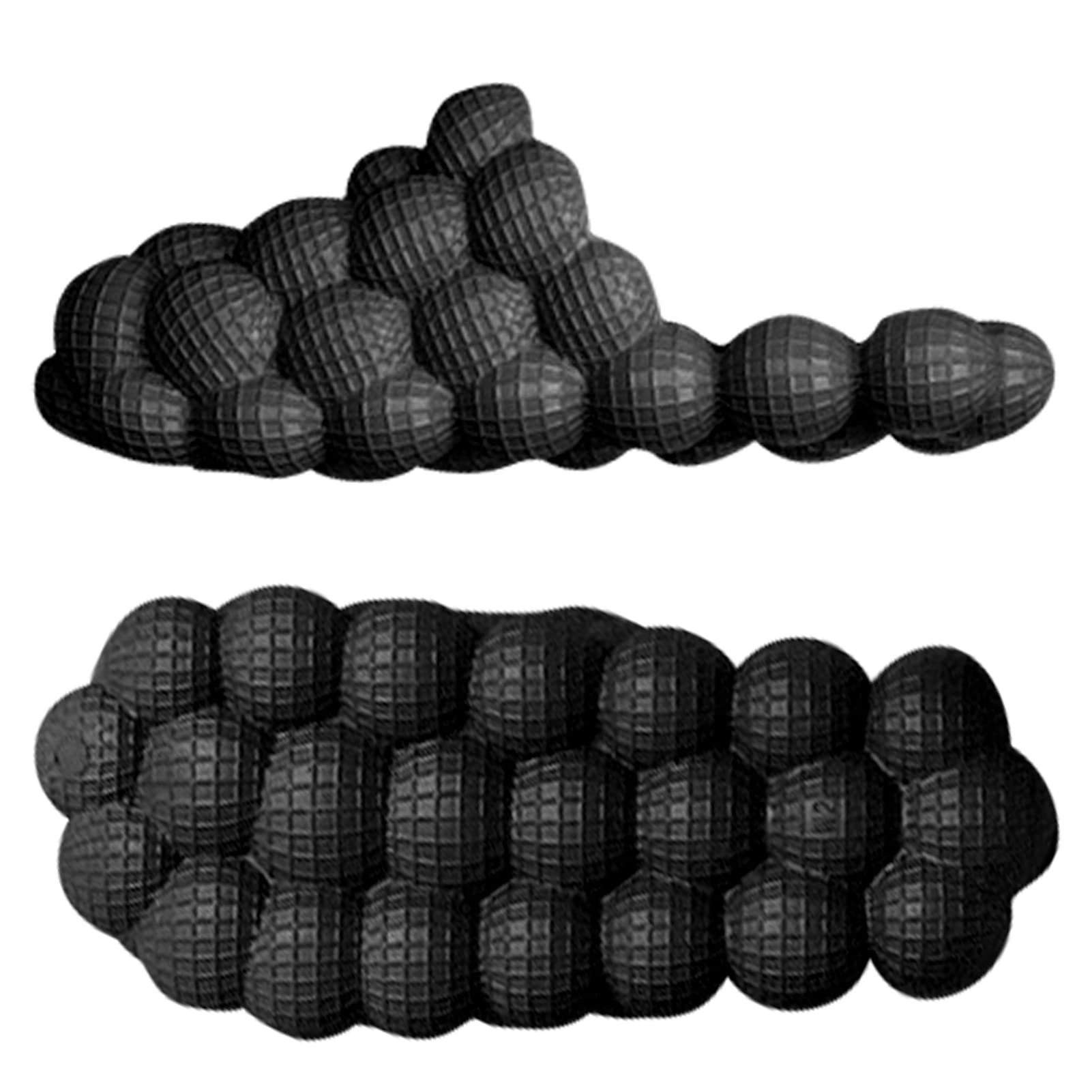 AIEOE Massage Slippers for Women & Men - Soft Pillow Slides with Arch Support, Non-Slip Bathroom Shower Sandals for Spa, Home, and Relaxation - Perfect for Indoor Use, Bathing, and Post-Workout Comfort