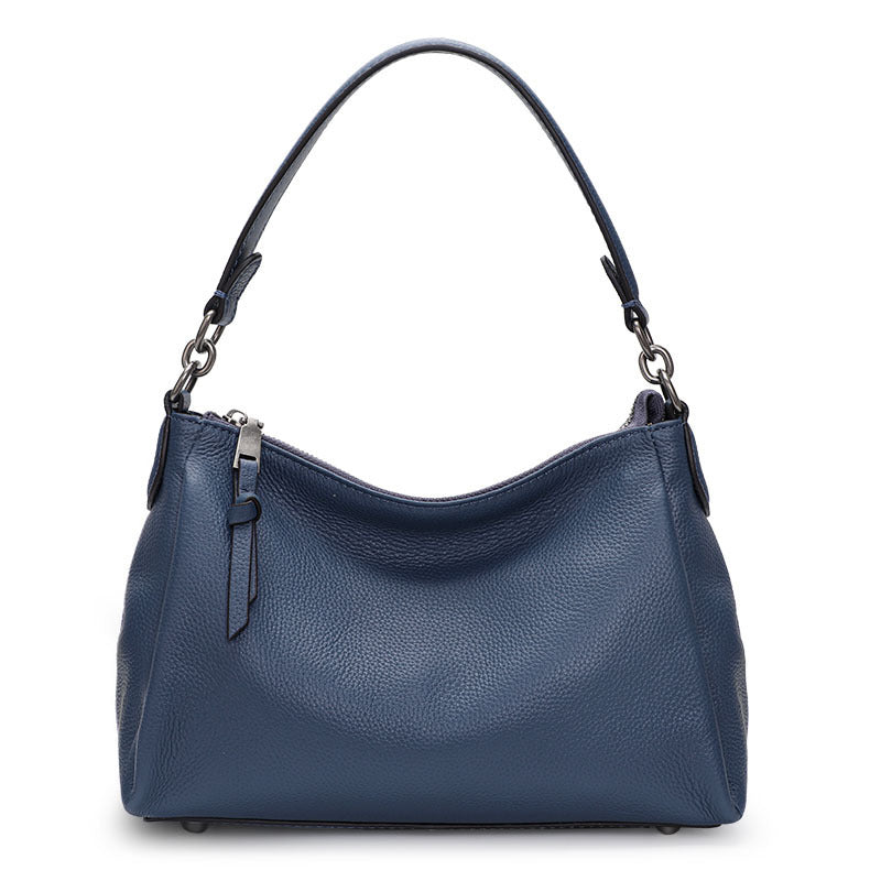 Genuine Leather Shoulder Bag for Women - Stylish Tote & Crossbody Purse - Versatile Handbag for Work, Travel & Everyday Use