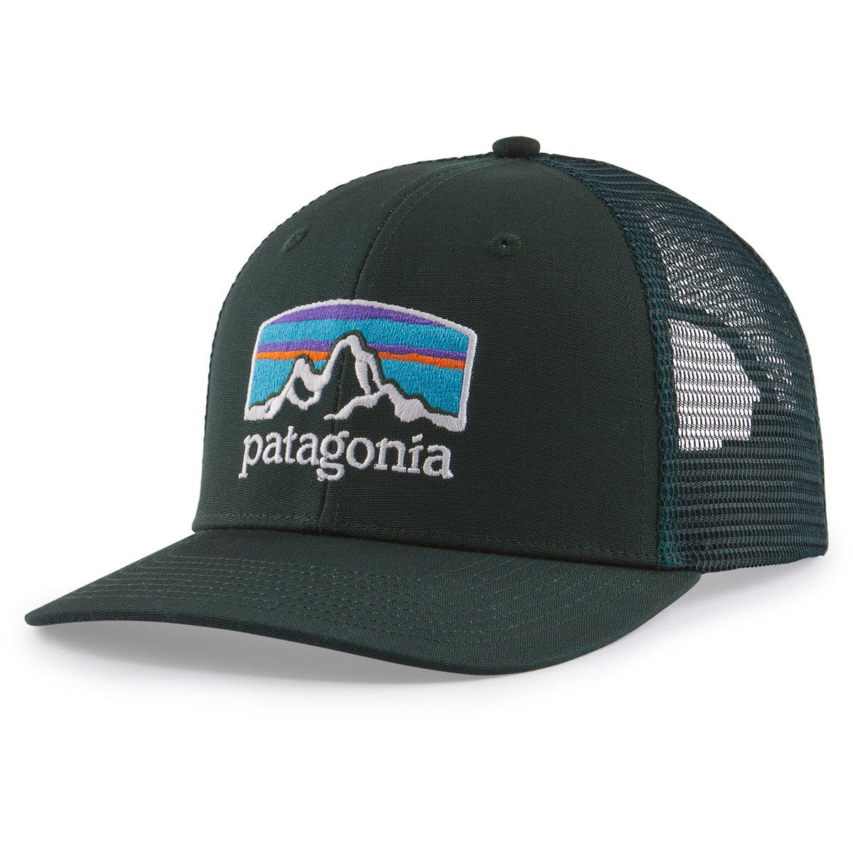 Fitz Roy Horizons Trucker Hat - Stylish Adjustable Snapback Cap for Men & Women - Perfect for Outdoor Adventures, Hiking, and Casual Wear