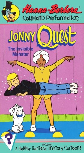 Jonny Quest: The Invisible Monster VHS Tape - Classic Animated Adventure Series for Kids & Collectors - Perfect for Family Movie Nights & 90s Nostalgia Viewing
