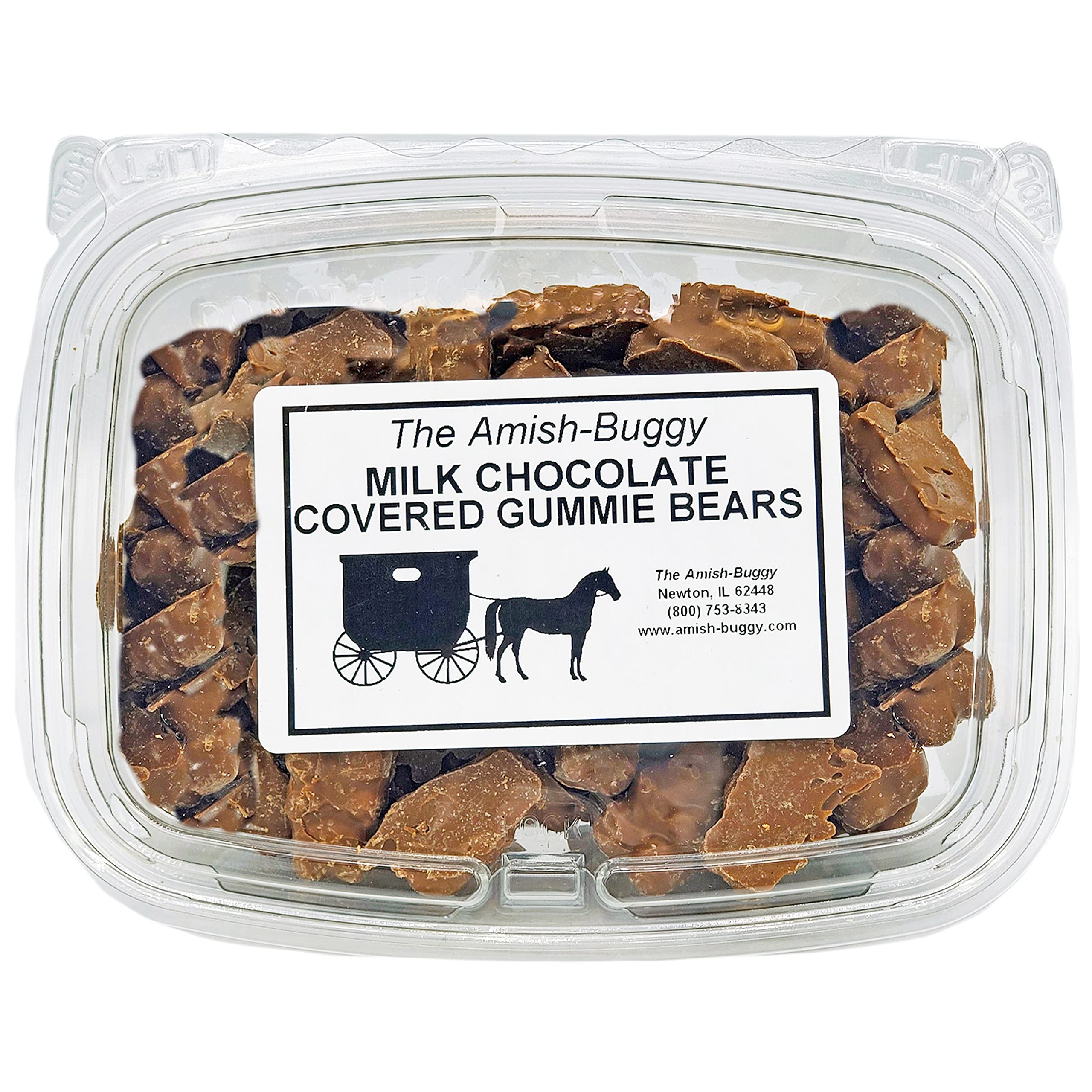 Premium Chocolate Covered Gummy Bears - 12 oz Tub (2-Pack) | Gourmet Candy for Parties, Gifts & Sweet Cravings | Indulgent Chocolate Treats for Holidays, Movie Nights & Dessert Lovers