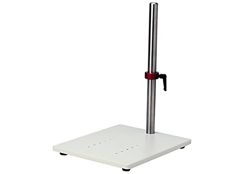 Professional Microscope Stand with Adjustable Safety Clamp - Perfect for Lab Experiments, Classroom Education & Home Science Projects