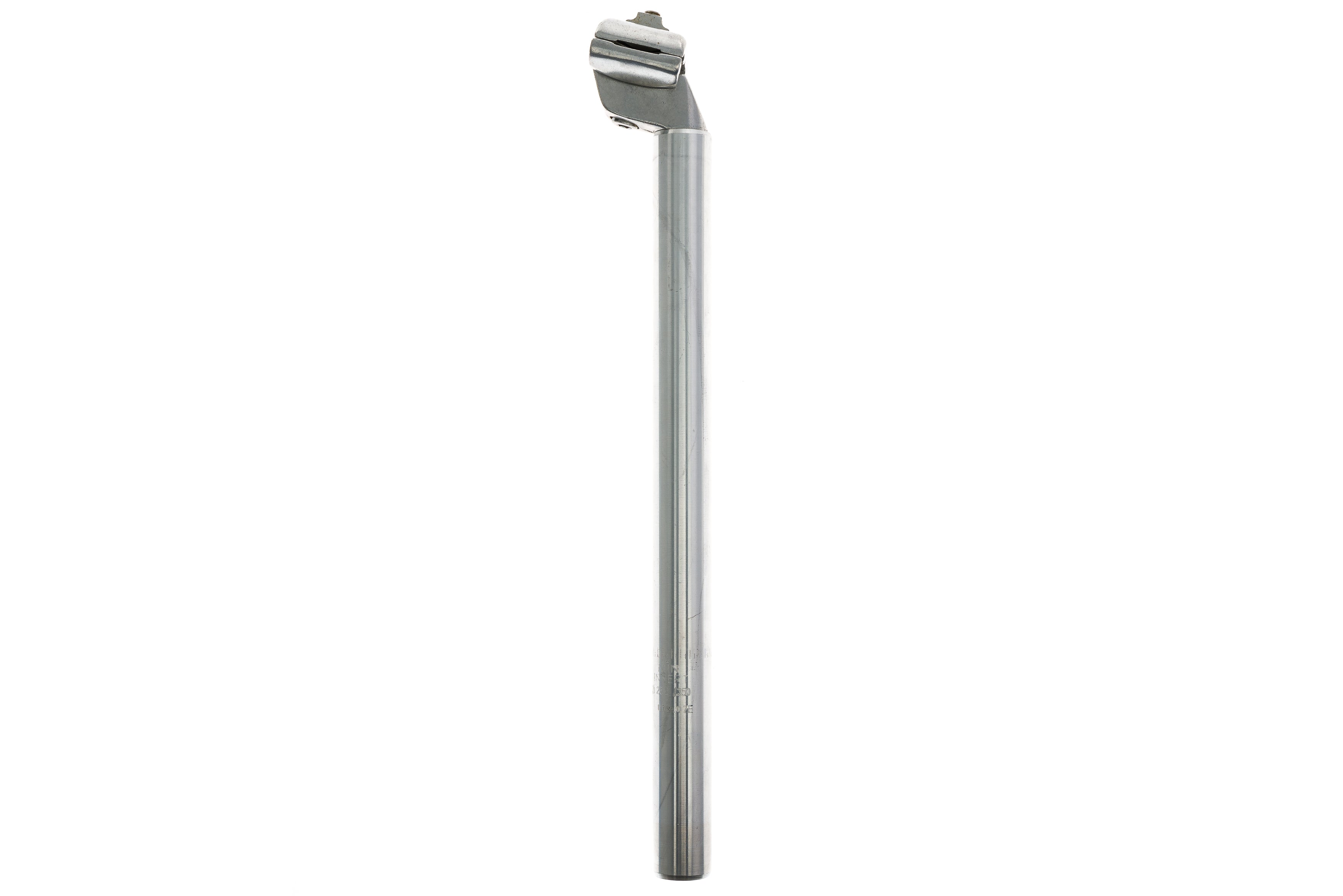 Lightweight Aluminum Seatpost 26.2x350mm with 25mm Setback - Chrome Bicycle Seat Post for Road & Mountain Bikes - Perfect for Commuting, Racing, and Off-Road Cycling