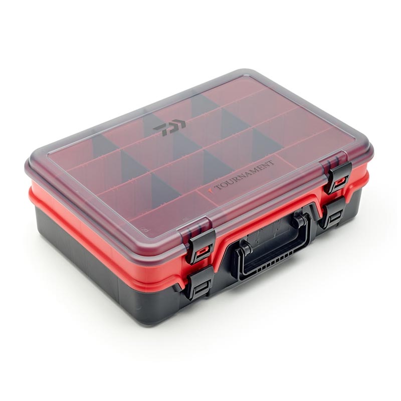 Daiwa Tournament Tackle Box - Premium Fishing Lure Storage Case for Bass, Trout & Saltwater - Organize Hooks, Spinners & Soft Plastics - Ideal for Tournament Anglers & Outdoor Fishing Trips