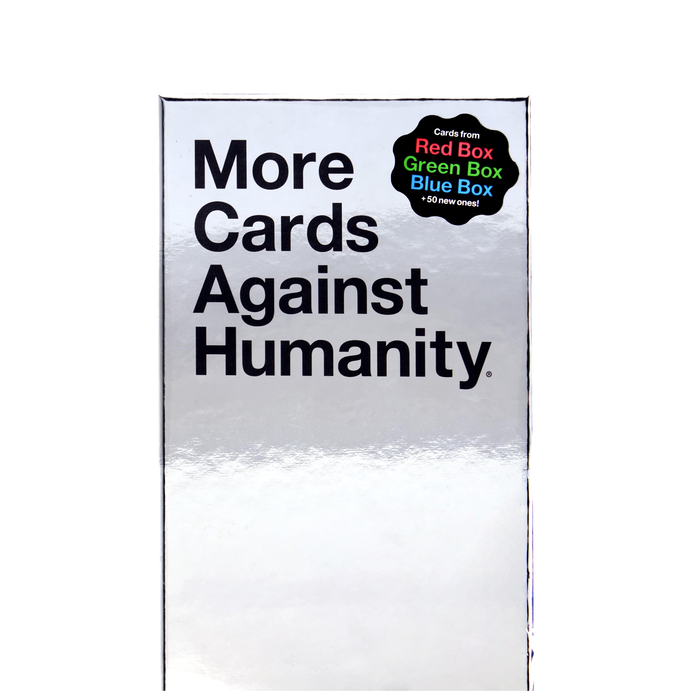 More Cards Against Humanity Expansion Pack - 600 Hilarious Cards Including Best of Red, Blue & Green Boxes - Perfect for Game Nights, Parties & Gifts