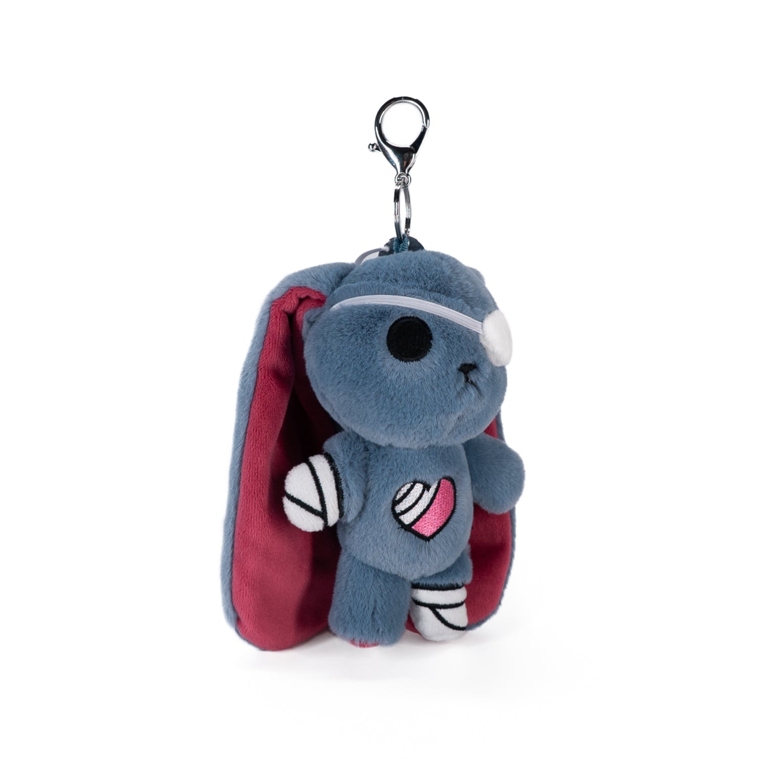 Plushie Dreadfuls Ouchie Plush Keychain - Cute Kawaii Stuffed Animal Accessory for Backpacks, Purses & Gifts | Soft Emotional Support Toy for Kids & Adults