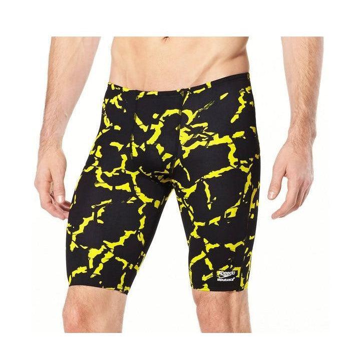 Speedo Wrack It Up Jammer - High Performance Competitive Swimwear for Men | Perfect for Lap Swimming, Training & Swim Meets