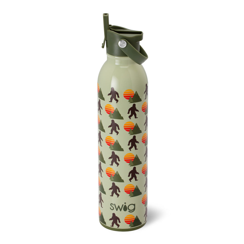 Wild Thing Flip + Sip 26oz Leak Proof Water Bottle for Gym, Hiking & Travel - BPA Free Stainless Steel Insulated Sports Drink Container