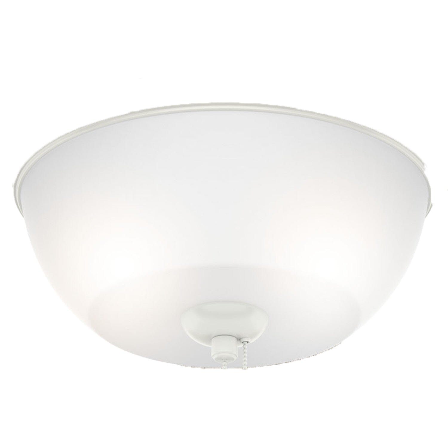 Frosted Glass Bowl - Elegant White Kitchen & Dining Serving Dish for Salads, Desserts, and Party Decor - K572401291