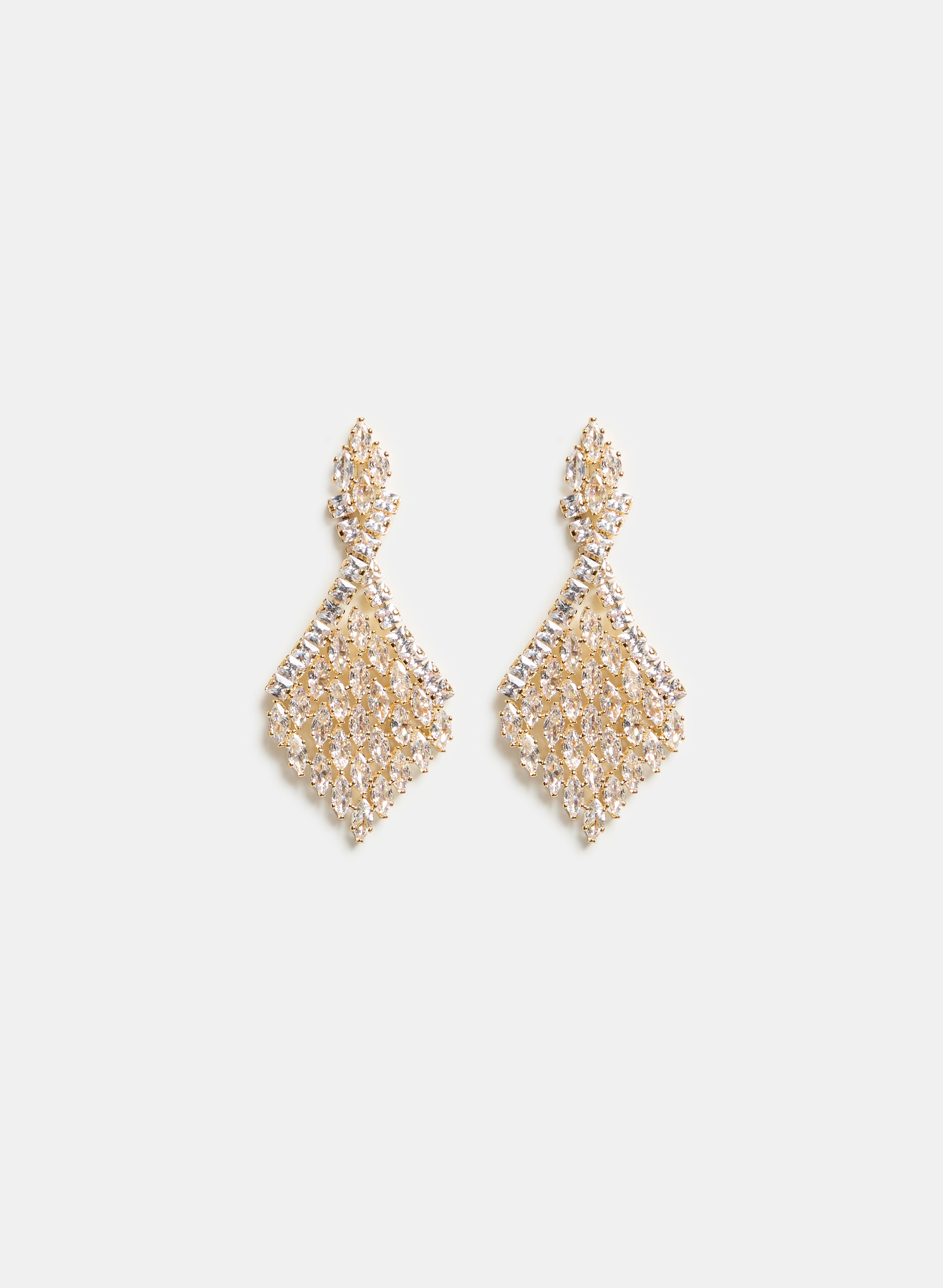 Exquisite Diamond Chandelier Earrings for Women - Elegant Dangle Drop Earrings for Parties, Weddings & Special Occasions