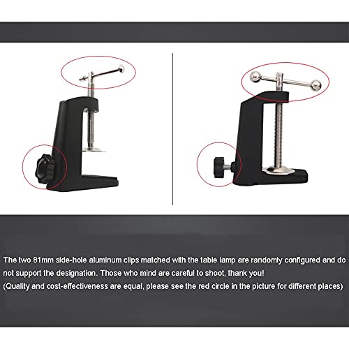 LIUTIAN Folding Long Arm LED Eye Protection Desk Lamp - USB Powered Adjustable Reading Light for Study, Office & Home - Clip-On Desktop Lamp (White) - Perfect for Night Reading, Studying & Working