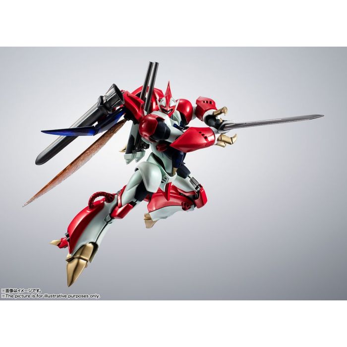 Bandai Metal Robot Spirits Aura Battler Billbine Action Figure Collectible Model - High-Quality Anime Robot Toy for Display & Collection | Perfect for Anime Fans, Model Enthusiasts & Gift Giving