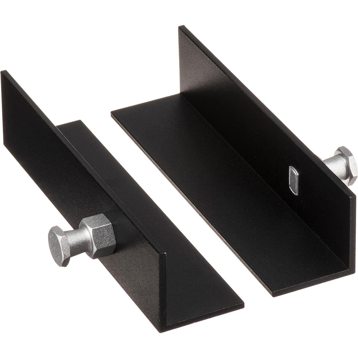 Manfrotto 041 L-Bracket Shelf Holders - Heavy Duty Aluminum Replacement for 2901 (2-Pack) - Perfect for Studio Lighting, Photography Equipment & Video Gear Mounting