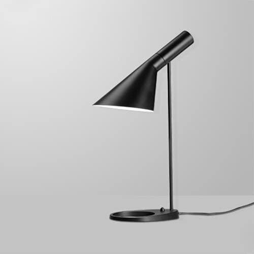 Modern Minimalist Arne Jacobsen LED Floor Lamp - Adjustable Standing Light for Living Room, Bedroom, Study | IREANJ Loft Decor with Energy-Efficient Lighting | Perfect for Reading, Working & Ambient Lighting (Lampshade Color: Desk Lamp)