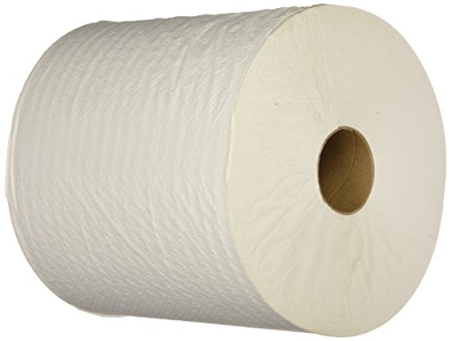 Medline NONPBM800B Standard White Paper Towels - 6 Pack | Bulk Paper Towels for Kitchen, Bathroom & Office Cleaning | High Absorbency, Durable & Soft