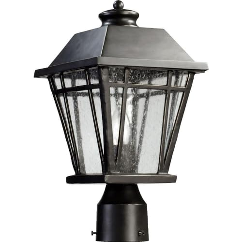 Baxter Outdoor Post Lantern - Modern Single Light Fixture for Porch, Garden & Pathway Lighting | Weather-Resistant & Energy-Efficient Design