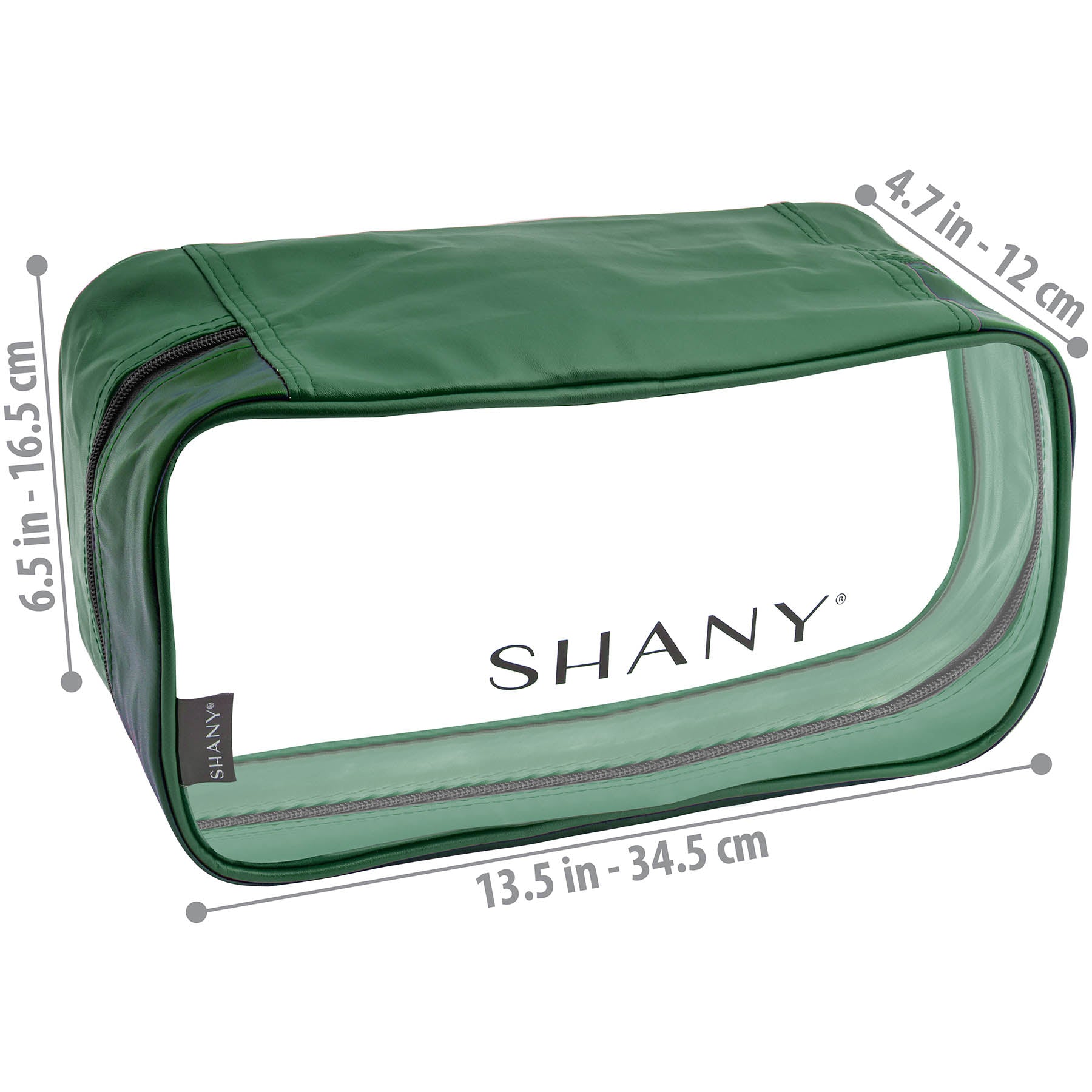 Clear PVC Medium Cosmetics Organizer Bag - Waterproof Travel Makeup Pouch for Toiletries, Brushes & Skincare - Perfect for Home, Gym, Vacation & Airplane Carry-On