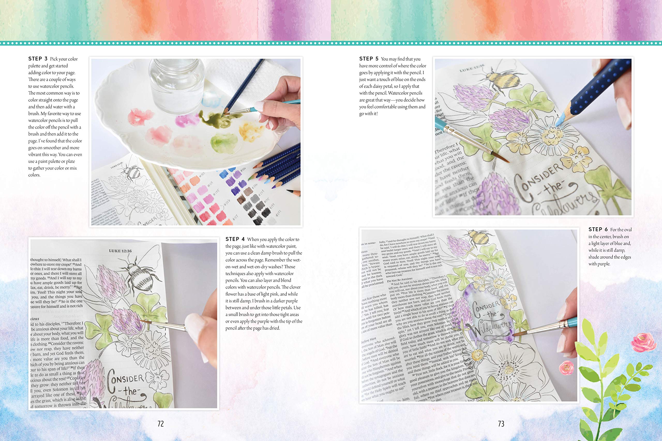Bible Journaling for Artists: Inspiring Techniques & Projects to Create Beautiful Faith-Based Fine Art - Perfect for Devotional Study, Gift Ideas & Creative Worship