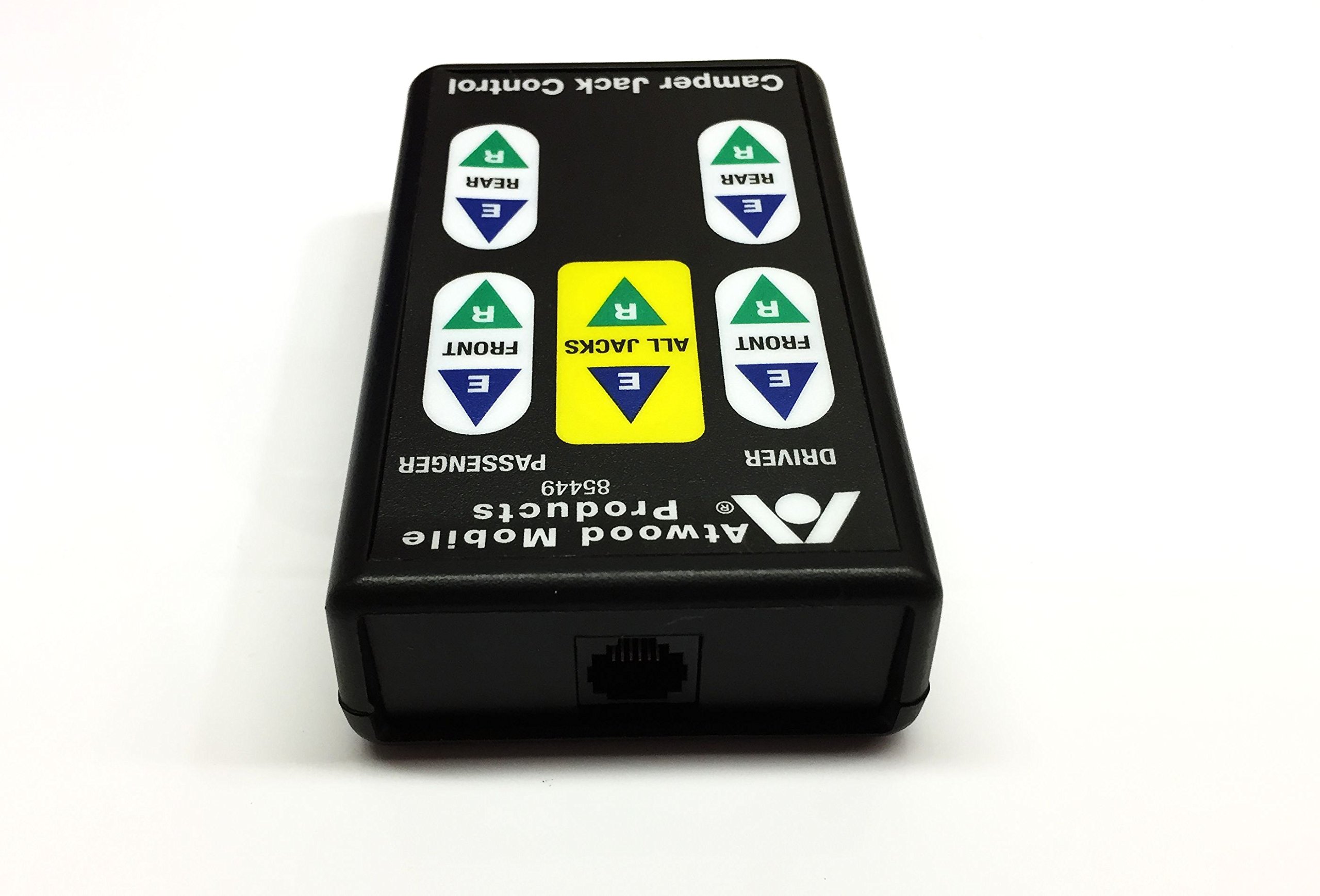 Lance Atwood Wired Camper Jack Switch Replacement - Compatible with RV Trailer Leveling System - Perfect for Camper Stabilization & Towing Safety