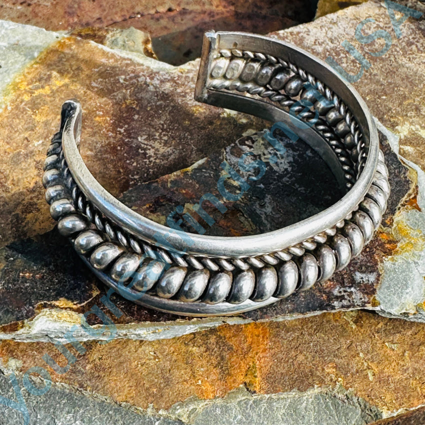 Authentic Sterling Silver Southwestern Style Twisted Wire Cuff Bracelet for Women | Handmade Boho Jewelry | Perfect for Festivals, Weddings & Everyday Wear