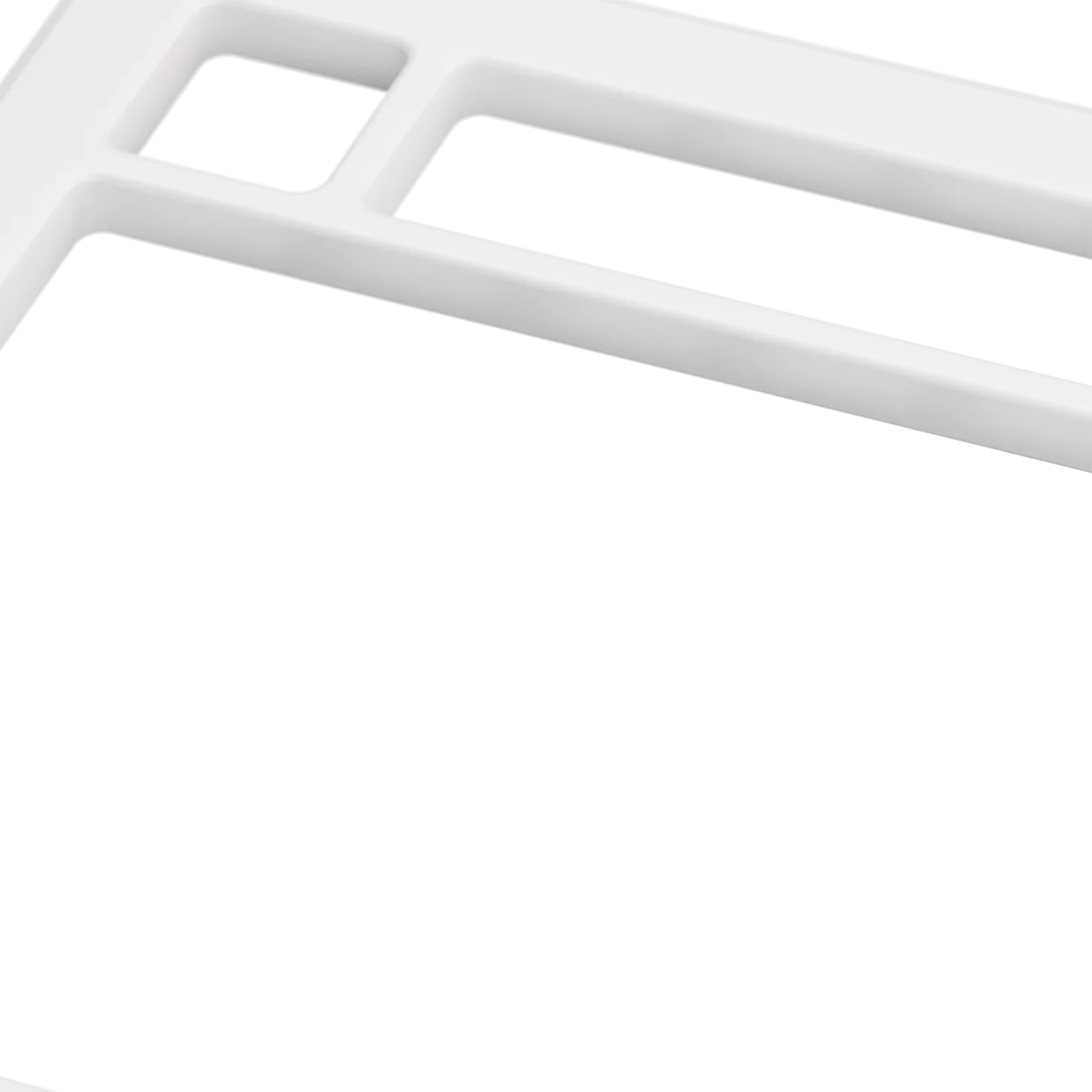 GMMK 3 75% Mechanical Keyboard Top Case - Metal Matte White Replacement Part for Custom Builds | Perfect for Gaming, Typing & Office Work