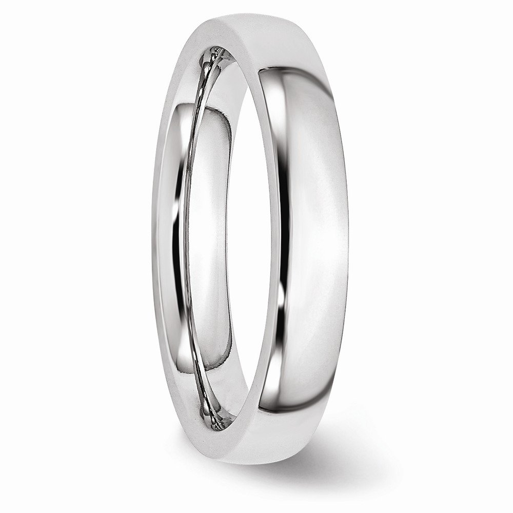 4mm Solid Cobalt Classic Wedding Band Ring for Men - Durable & Hypoallergenic Wedding Ring for Grooms, Engagements & Anniversaries - Perfect for Everyday Wear & Special Occasions