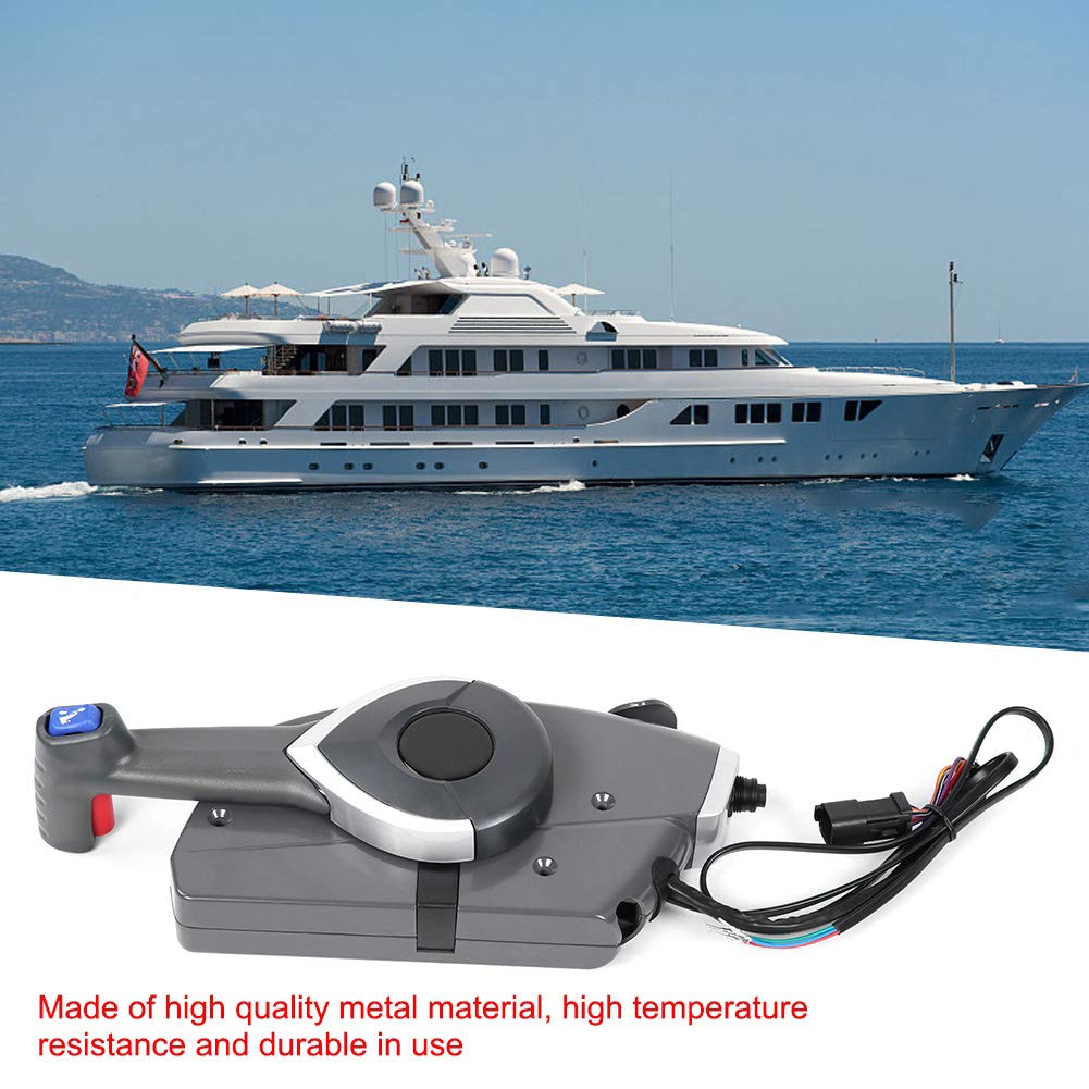 BRP Johnson Evinrude Boat Remote Control Box - Outboard Side Throttle & Shift Control 5006180 | Perfect for Marine Boating & Fishing Adventures