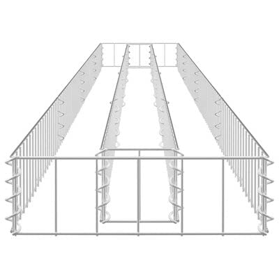 Galvanized Steel Raised Garden Bed Kit 141.7