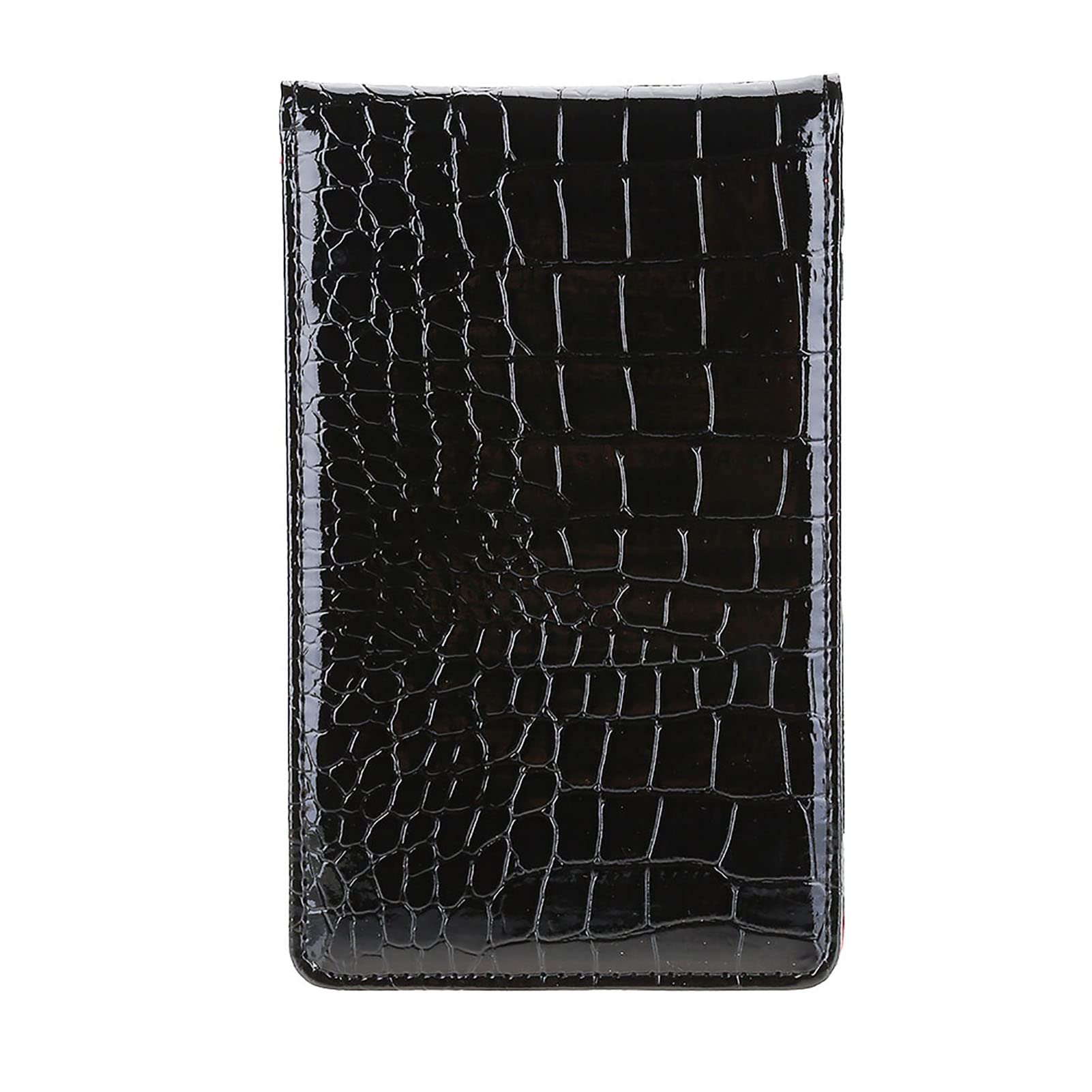 Premium Leather Golf Scorecard Holder & Yardage Book Cover - Pencil Slot & Back Pocket Fit - Ideal Golf Accessories Gift for Men & Women - Perfect for Course Play & Tournament Use